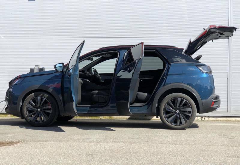 Peugeot 3008 1.2 Puretech Gt Premium Eat Euro 6 Ss - 202 SM22LZK Blue #6
