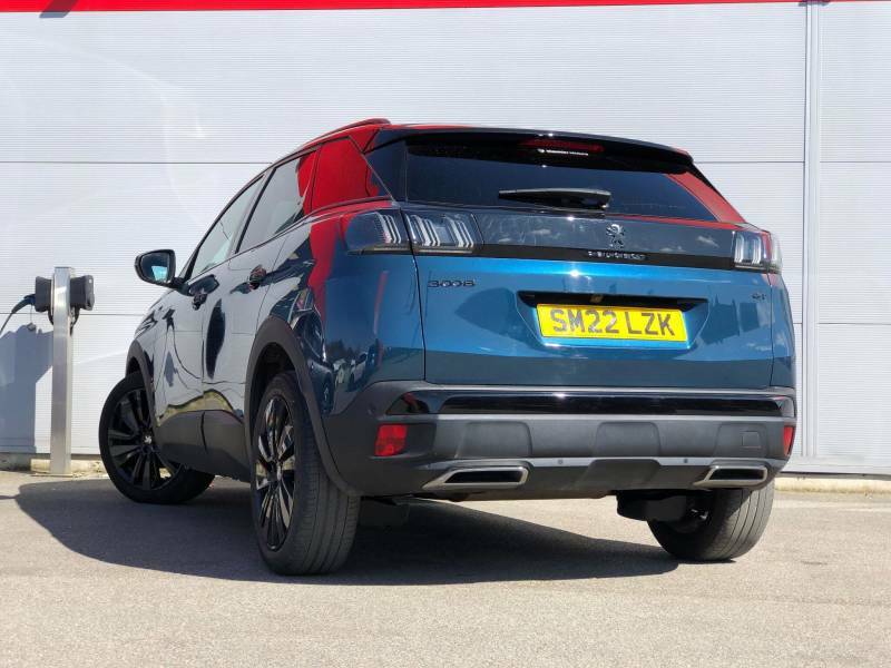 Peugeot 3008 1.2 Puretech Gt Premium Eat Euro 6 Ss - 202 SM22LZK Blue #4