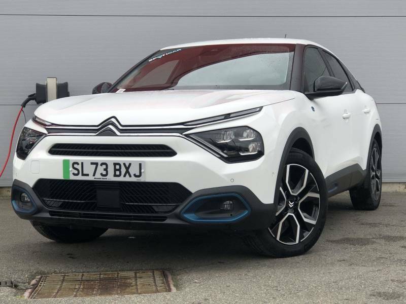 Citroen e-C4 50Kwh Shine Plus 7.4Kw Charger - 2023 SL73BXJ White #3