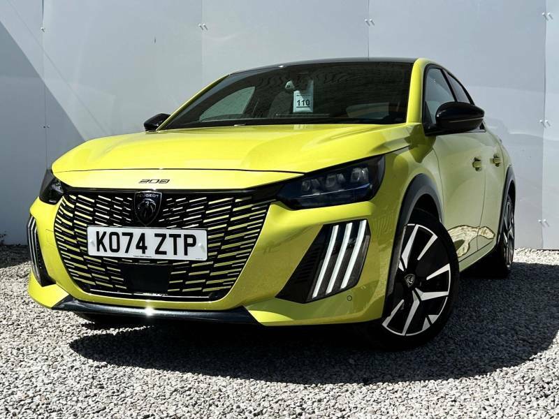 Peugeot 208 1.2 Puretech 100 Gt - 2025 74 KO74ZTP Yellow #4
