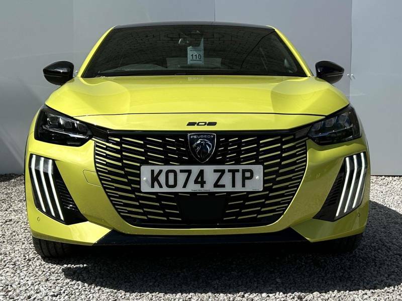 Peugeot 208 1.2 Puretech 100 Gt - 2025 74 KO74ZTP Yellow #3