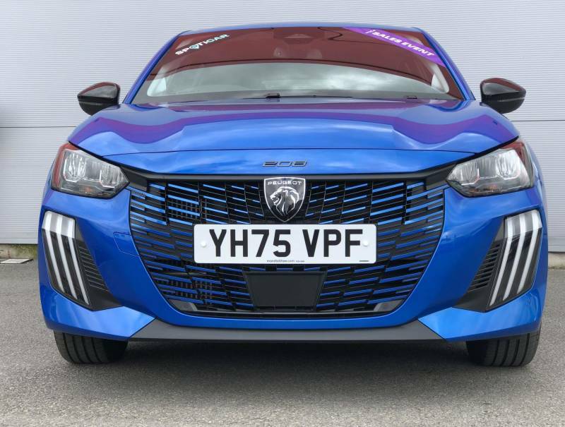 Peugeot 208 1.2 Allure E-dsc6 Euro 6 Ss - 2025 75 YH75VPF Blue #2