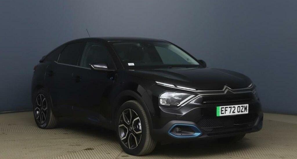 Citroen e-C4 50Kwh Shine Plus 7.4Kw Charger - 2022 Black