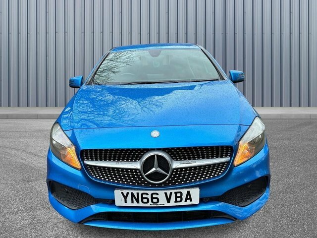 Mercedes-Benz A Class 1.5 A180d Amg Line Euro 6 S S YN66VBA Blue #2
