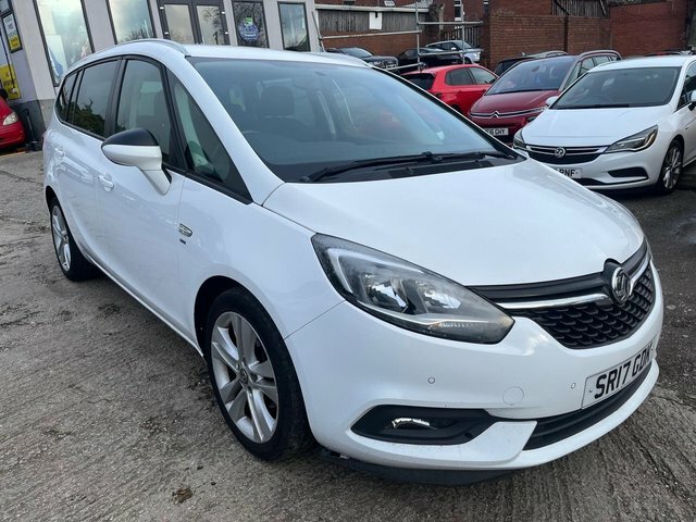 Vauxhall Zafira Tourer 1.4I Turbo Sri Euro 6 White