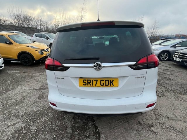 Vauxhall Zafira Tourer 1.4I Turbo Sri Euro 6 SR17GDK White #5