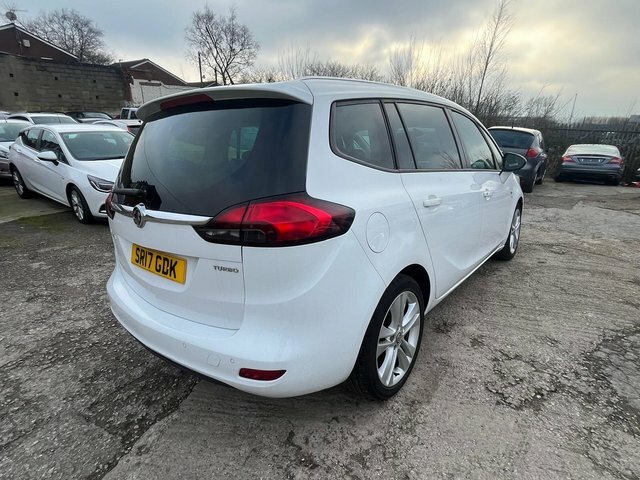 Vauxhall Zafira Tourer 1.4I Turbo Sri Euro 6 SR17GDK White #6