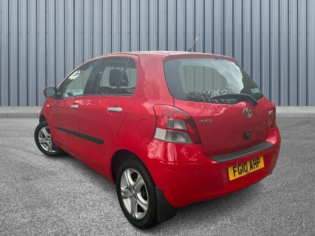 Toyota Yaris 1.0 Vvt-i Tr Euro 4 Red #4