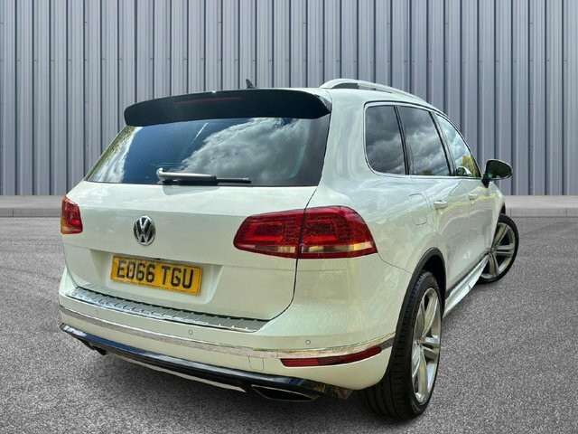 Volkswagen Touareg 3.0 Tdi V6 Bluemotion Tech R-line Plus Tiptronic 4 EO66TGU White #6