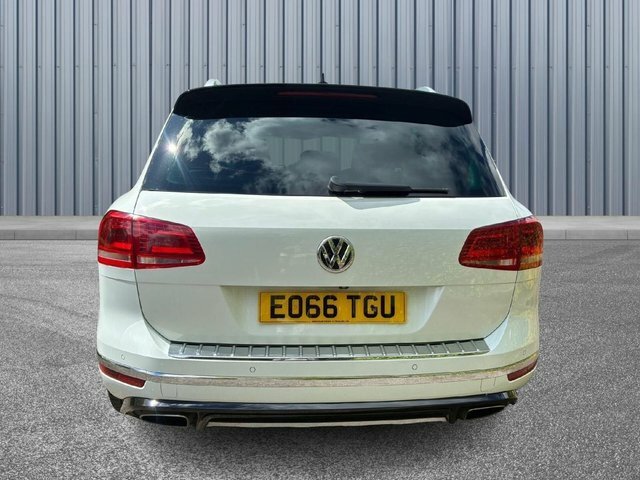 Volkswagen Touareg 3.0 Tdi V6 Bluemotion Tech R-line Plus Tiptronic 4 EO66TGU White #5