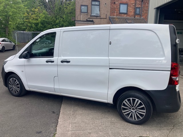 Mercedes-Benz Vito Mpv BD69LSN White #3