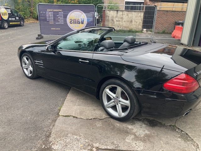 Mercedes-Benz SL Class Convertible 3.7 Sl350 Black #3