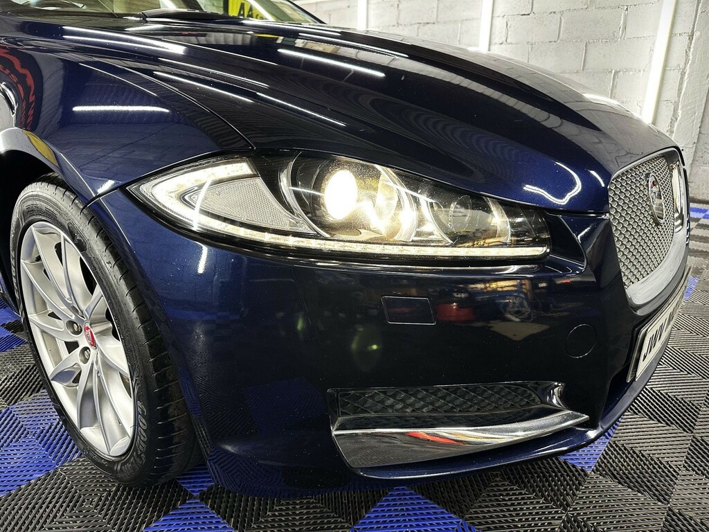 Jaguar XF 2.2D Premium Luxury Euro 5 Ss VN64LFB Blue #4