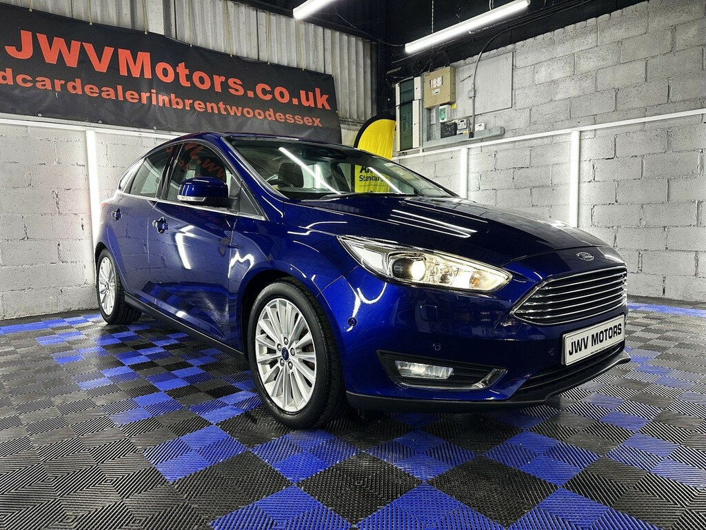 Ford Focus 1.5 Tdci Titanium X Euro 6 Ss SG65XYL Blue #2