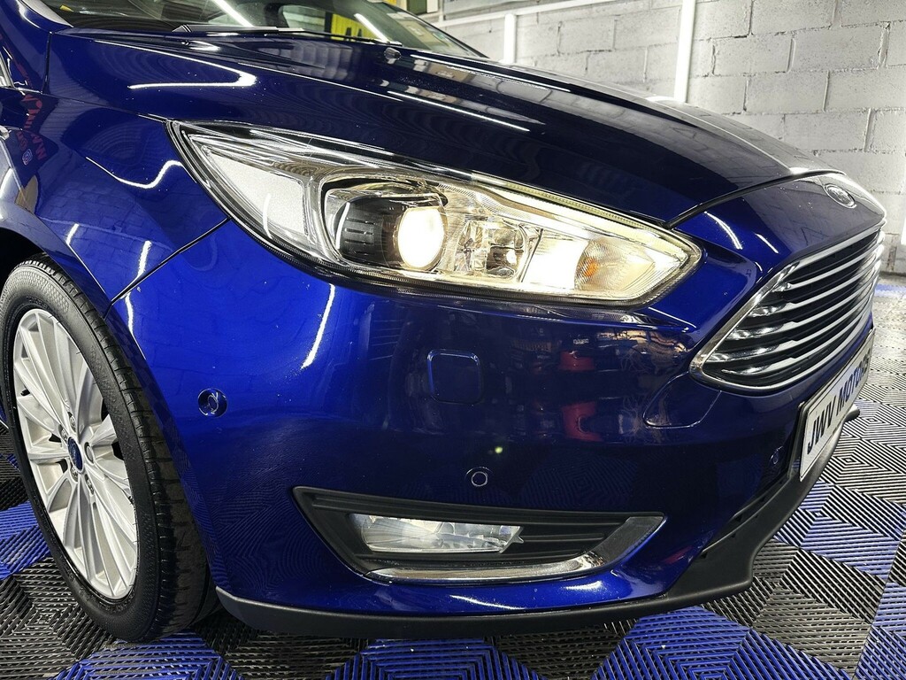 Ford Focus 1.5 Tdci Titanium X Euro 6 Ss SG65XYL Blue #4