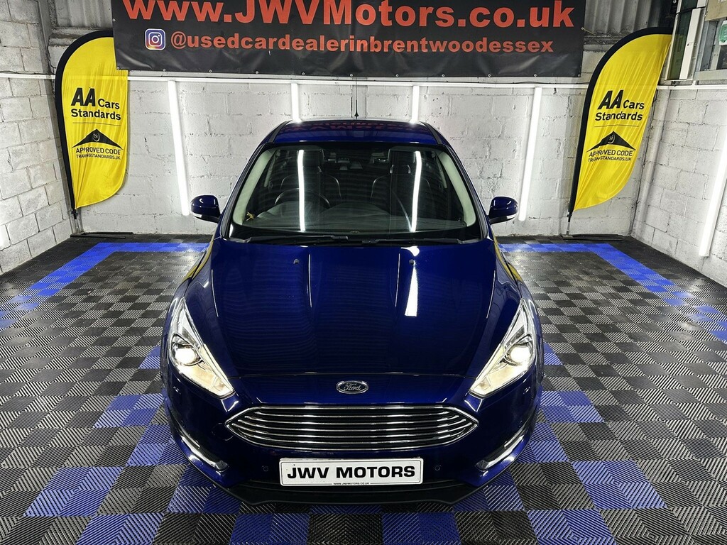 Ford Focus 1.5 Tdci Titanium X Euro 6 Ss SG65XYL Blue #5