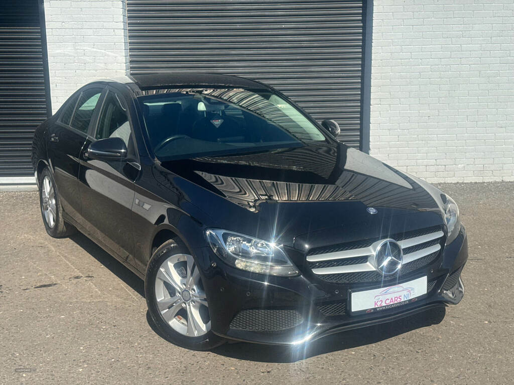Mercedes-Benz C Class C220d Se Executive Edition ML66YKN Black #2