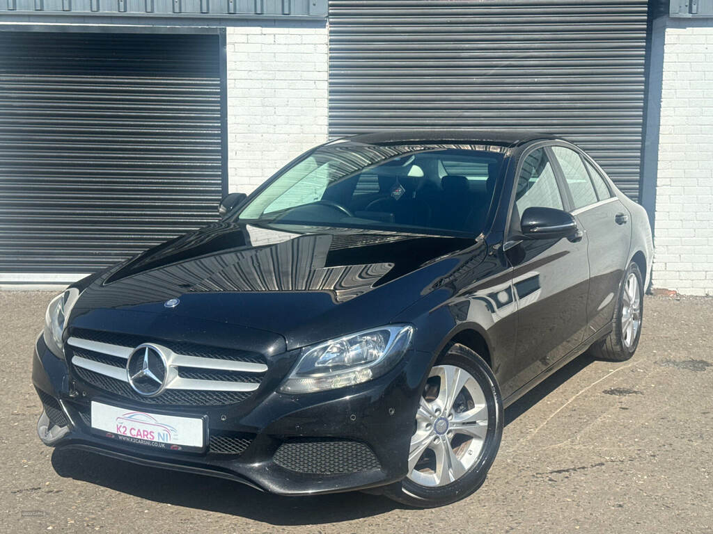 Mercedes-Benz C Class C220d Se Executive Edition ML66YKN Black #3