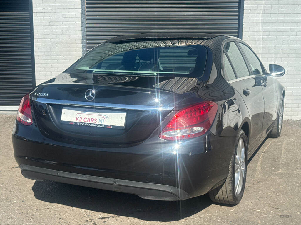 Mercedes-Benz C Class C220d Se Executive Edition ML66YKN Black #6