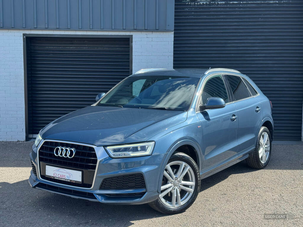 Audi Q3 2.0 Tdi S Line Edition AV17UUS Blue #2