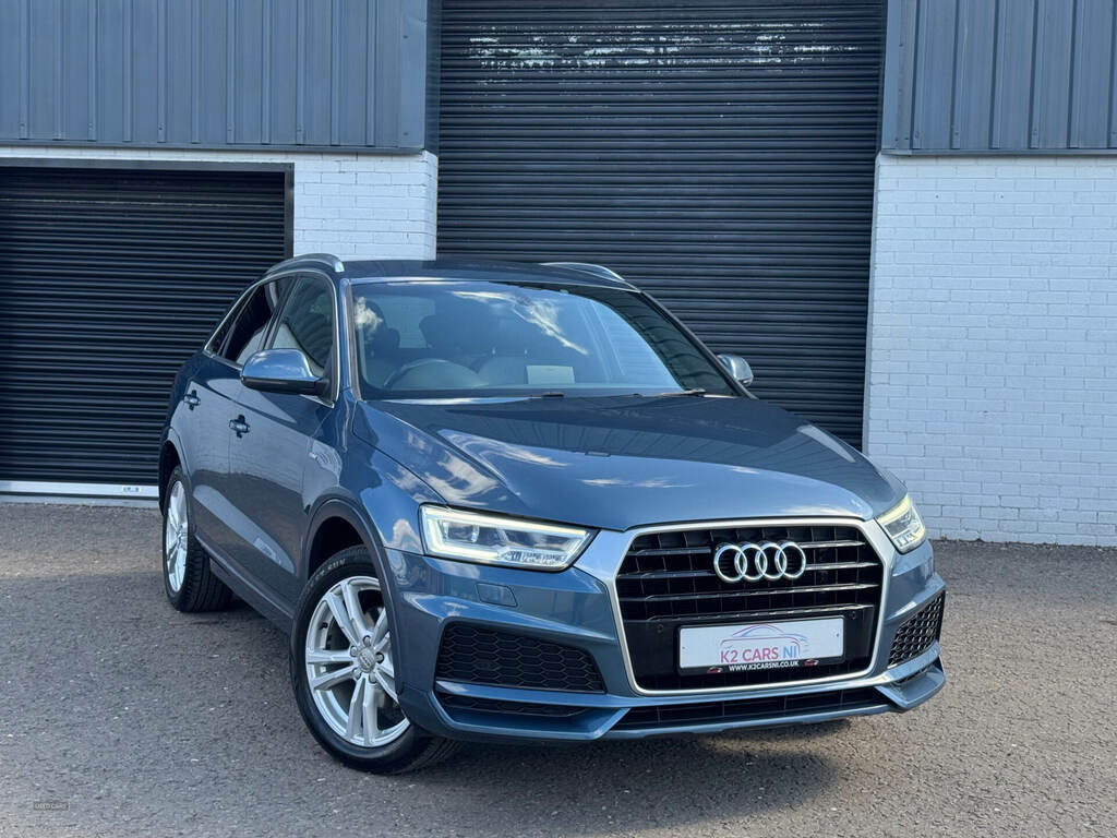 Audi Q3 2.0 Tdi S Line Edition AV17UUS Blue #3