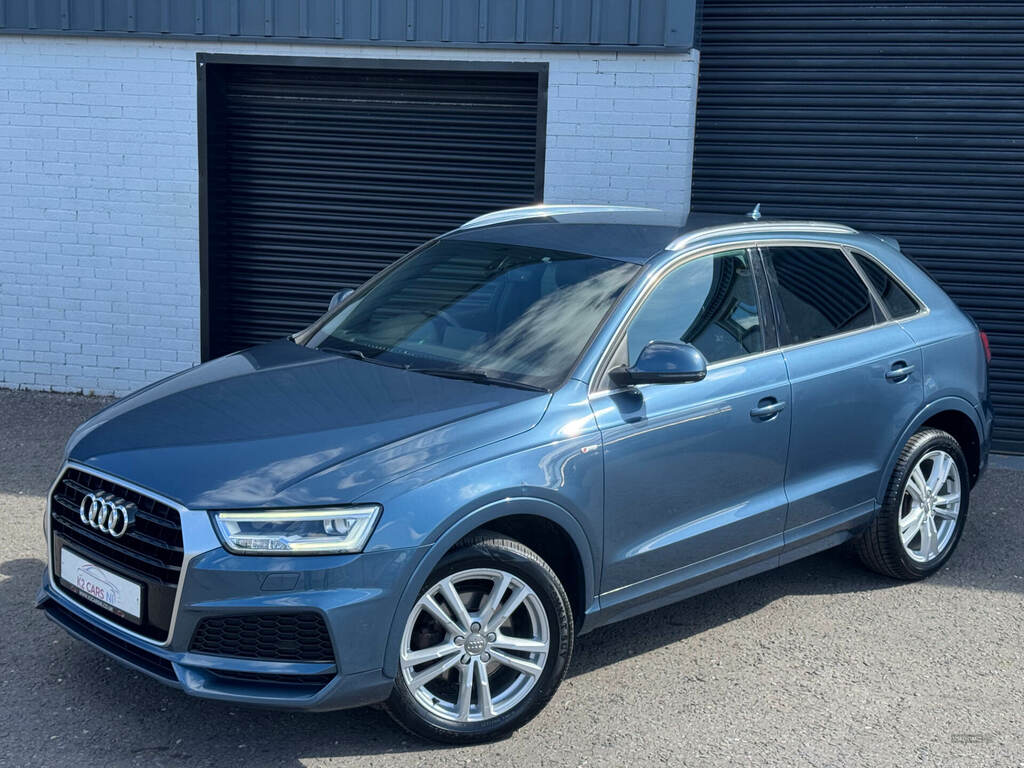 Audi Q3 2.0 Tdi S Line Edition AV17UUS Blue #5