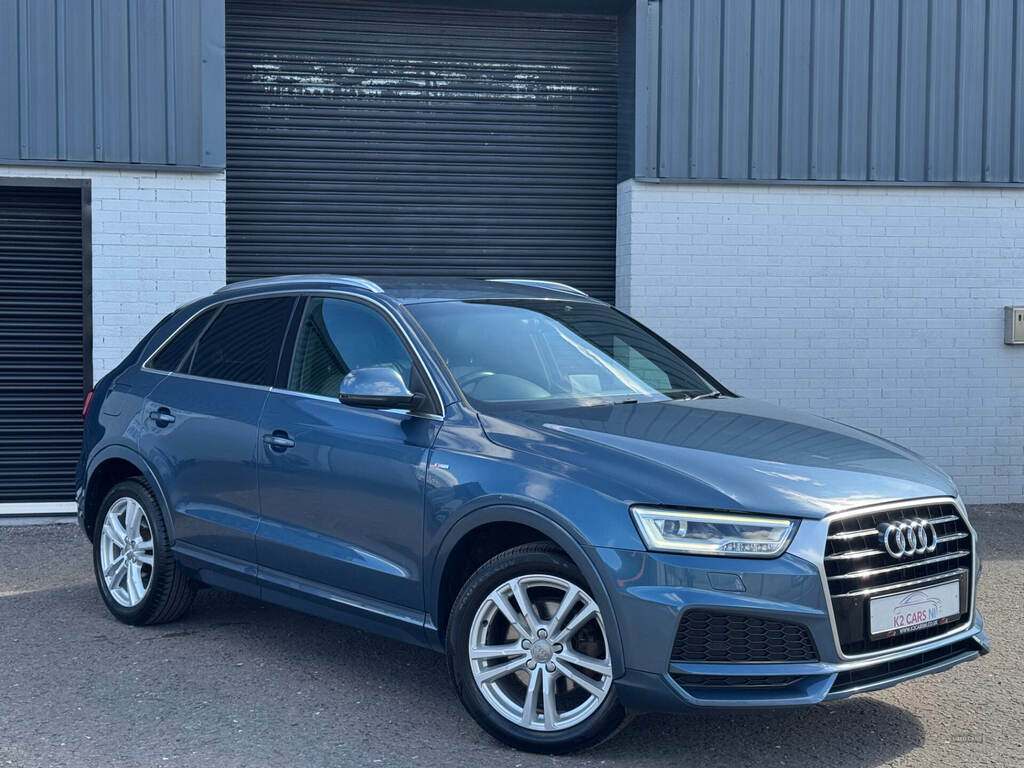 Audi Q3 2.0 Tdi S Line Edition AV17UUS Blue #4