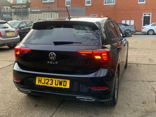 Volkswagen Polo Tsi R-line Dsg Euro HJ23UWD Black #6