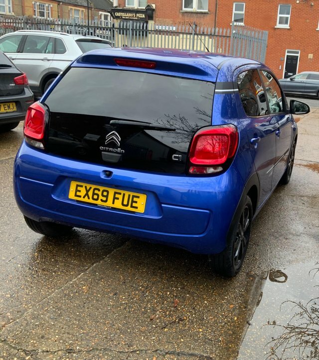 Citroen C1 Vti Urban Ride Euro EX69FUE Blue #6