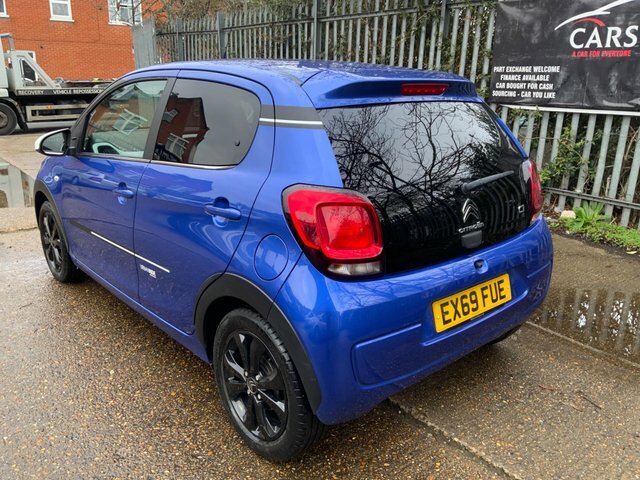 Citroen C1 Vti Urban Ride Euro EX69FUE Blue #4