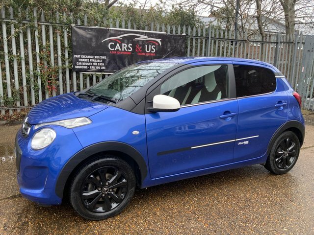 Citroen C1 Vti Urban Ride Euro EX69FUE Blue #2