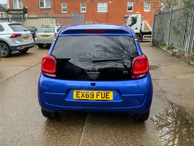Citroen C1 Vti Urban Ride Euro EX69FUE Blue #5