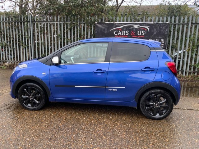 Citroen C1 Vti Urban Ride Euro EX69FUE Blue #3