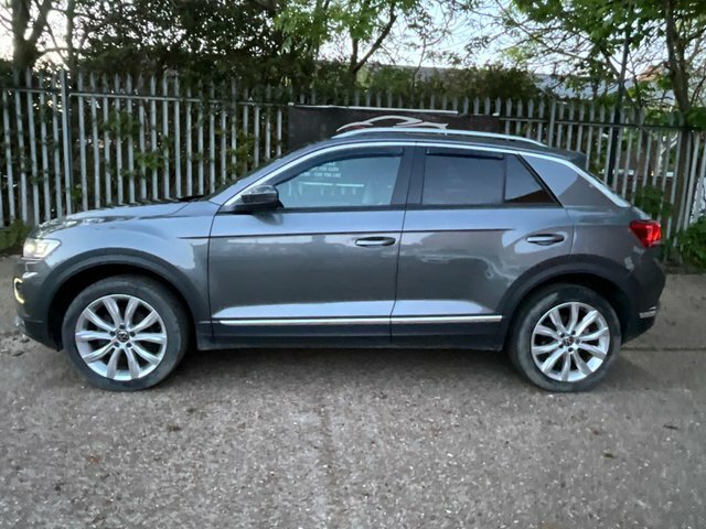 Volkswagen T-Roc Tsi Evo Sel Dsg YF71KKT Grey #5