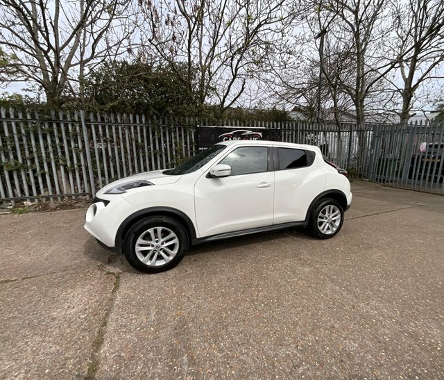 Nissan Juke Dci N-connecta Euro 6 PL16YXP White #4