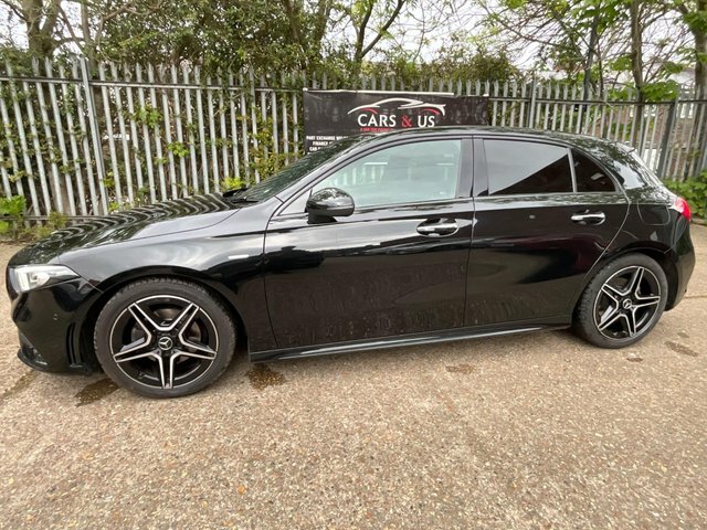 Mercedes-Benz A Class A200 Amg Line Edition EO22HYN Black #4