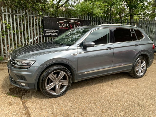 Volkswagen Tiguan Allspace Tsi Evo Sel Dsg LT21OMR Grey #3
