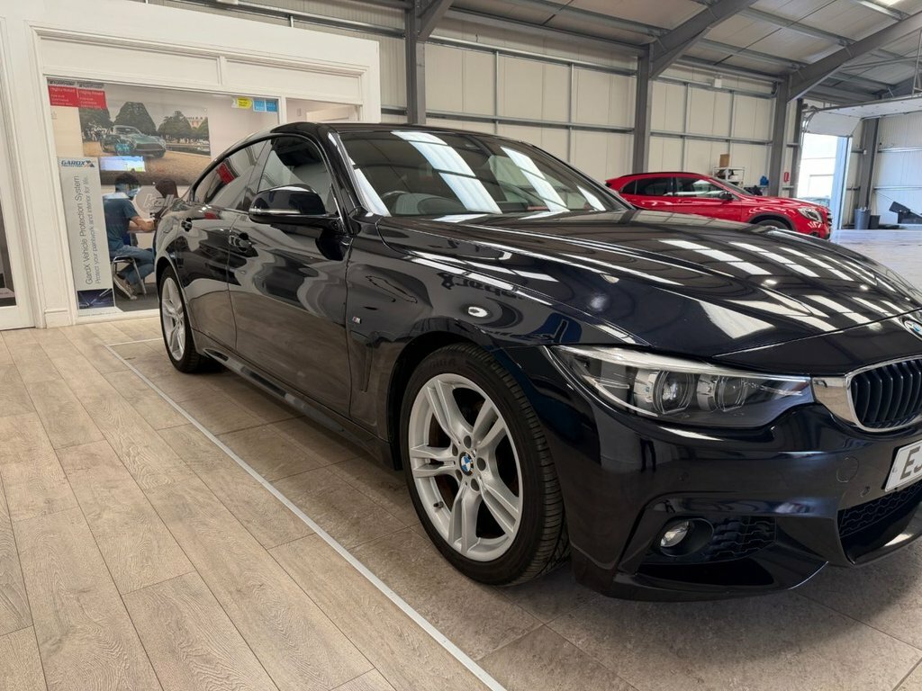 BMW 4 Series Gran Coupe 2L M Sport Black #3