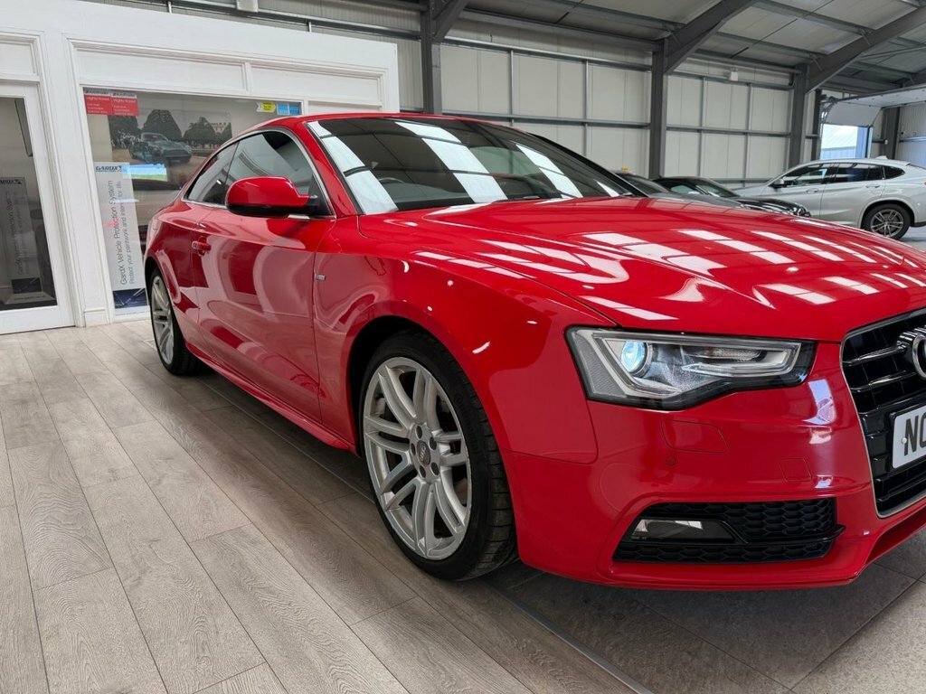 Audi A5 2L S Line NG65ASX Red #3