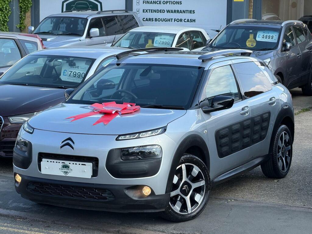 Citroen C4 Cactus Hatchback 1.2 Puretech Flair Edition Euro 6 Ss YY16HNB Silver #6