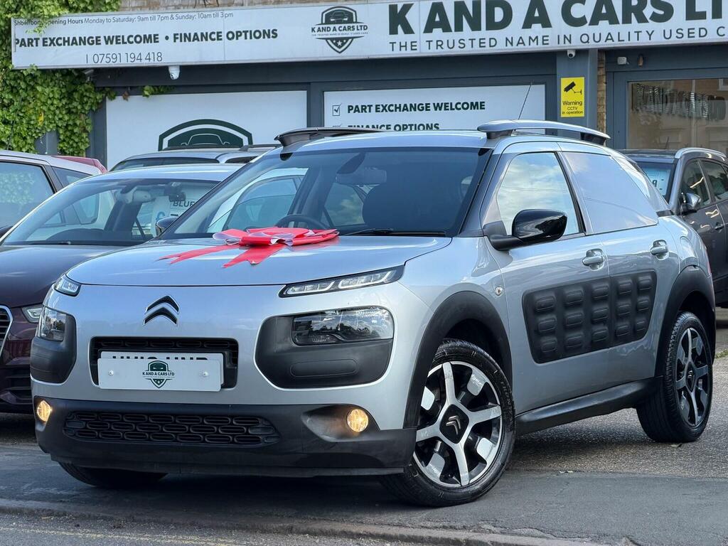 Citroen C4 Cactus Hatchback 1.2 Puretech Flair Edition Euro 6 Ss YY16HNB Silver #3