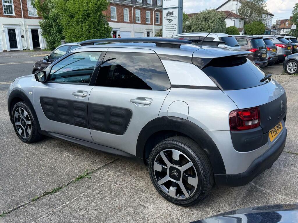 Citroen C4 Cactus Hatchback 1.2 Puretech Flair Edition Euro 6 Ss YY16HNB Silver #4
