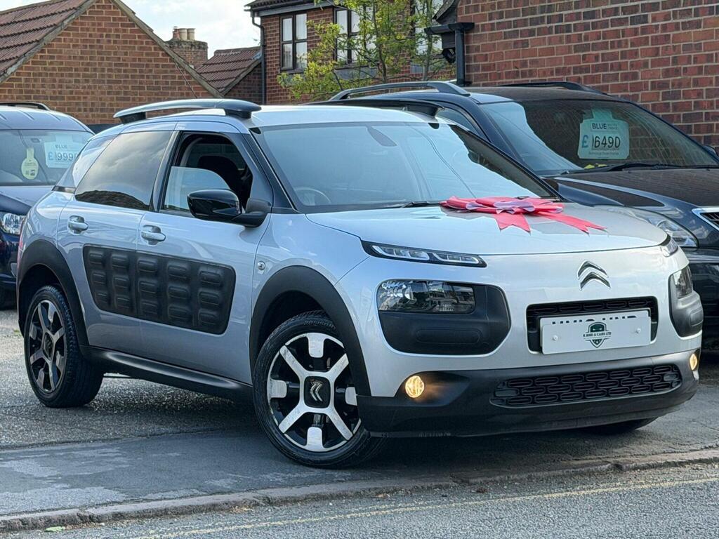 Citroen C4 Cactus Hatchback 1.2 Puretech Flair Edition Euro 6 Ss Silver