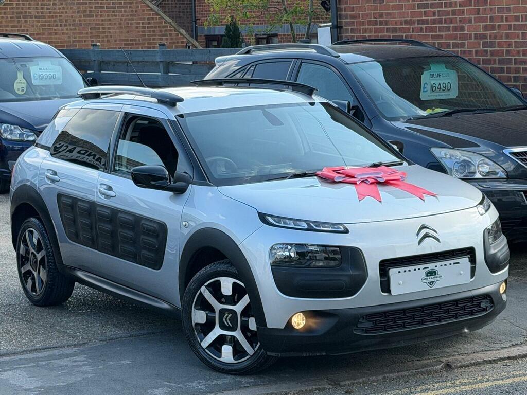Citroen C4 Cactus Hatchback 1.2 Puretech Flair Edition Euro 6 Ss YY16HNB Silver #5
