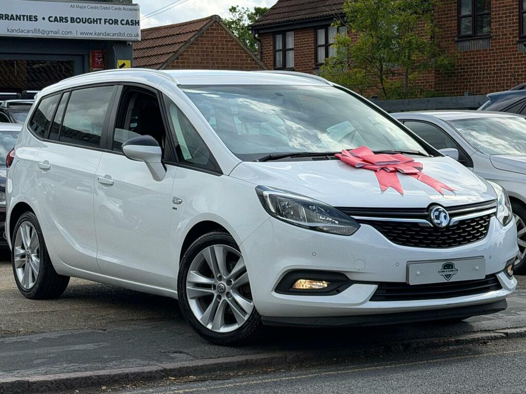 Vauxhall Zafira Tourer Mpv 1.4I Turbo Sri Nav Euro 6 201767 FE67XLF White #5