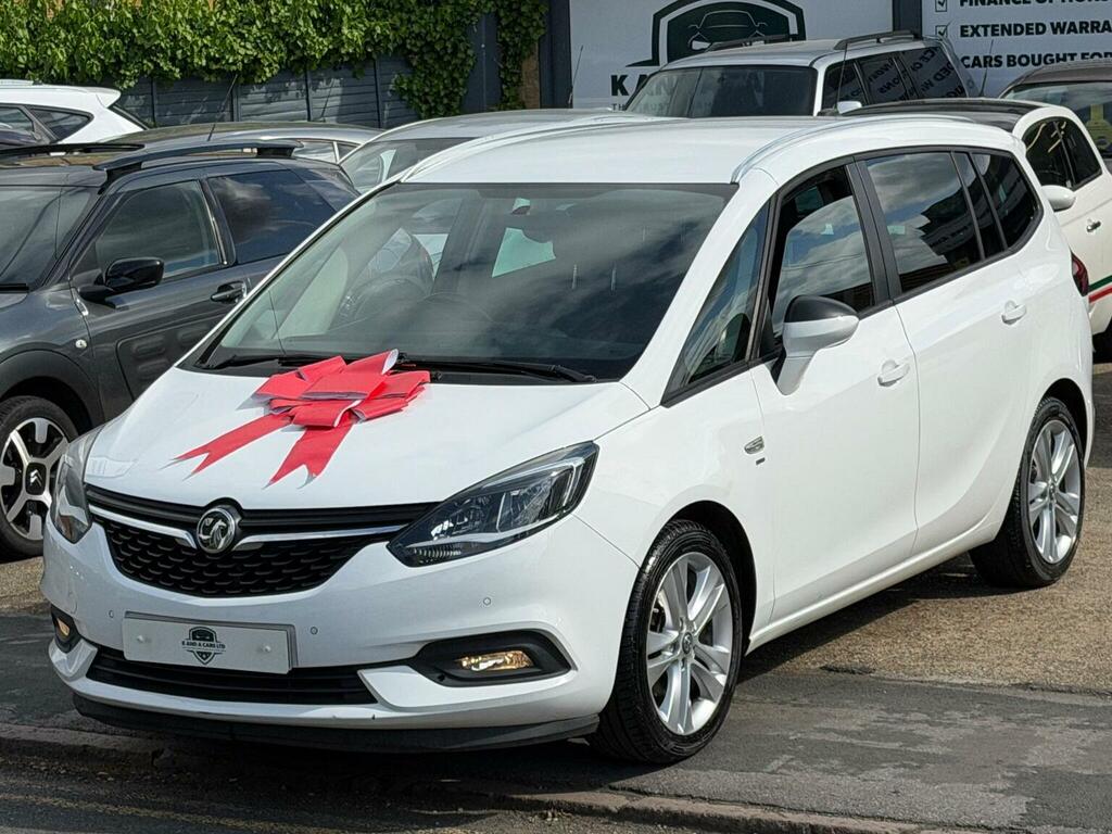 Vauxhall Zafira Tourer Mpv 1.4I Turbo Sri Nav Euro 6 201767 FE67XLF White #3