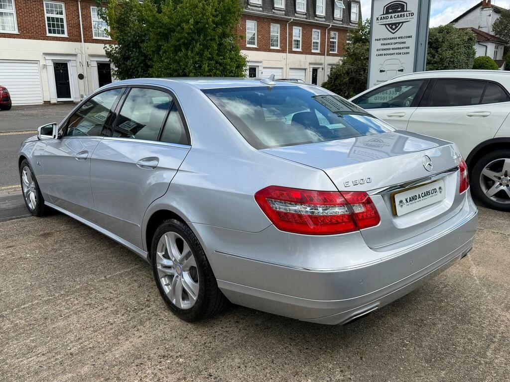 Mercedes-Benz E Class Saloon 1.8 E200 Cgi Blueefficiency Avantgarde G-tr Silver #4