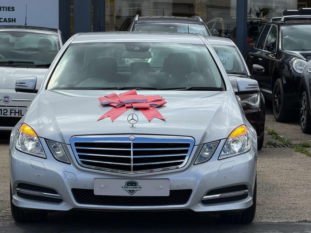 Mercedes-Benz E Class Saloon 1.8 E200 Cgi Blueefficiency Avantgarde G-tr Silver #2