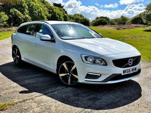 Volvo V60 Volvo V60 2.0 D2 R-design Nav Euro 6 White