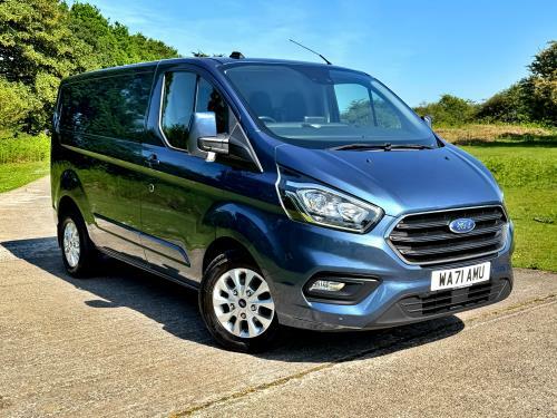 Ford Transit Custom Ford Transit Custom 2.0 280 Ecoblue Limited L1 H1 Blue